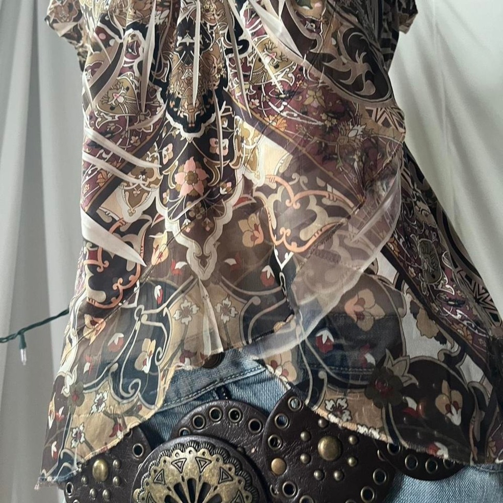 asymmetrical hem fairy top y2k - Picture 2 of 7